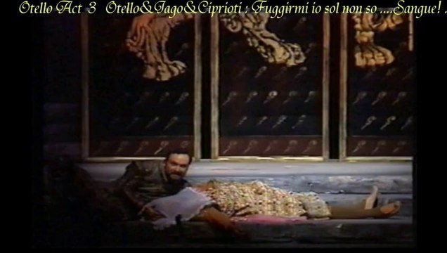 Otello Act 3 : Fuggirmi io sol non so ...Sangue! Ankara State Opera and Ballet