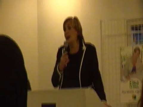 Intervention d'Elsa Di Meo - Réunion de lancement de campagne - Fréjus 22 novembre 2013