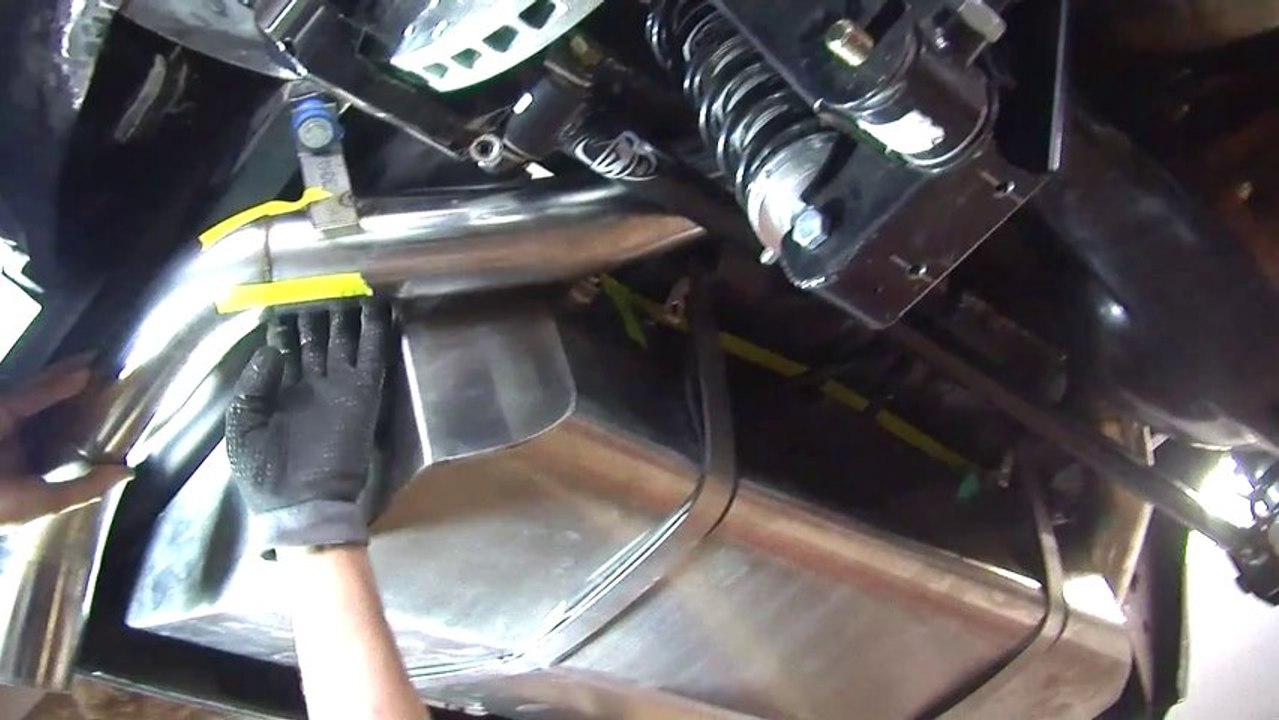 1969 Camaro ZR9 MagnaFlow Exhaust Installation Tips Video V8TV
