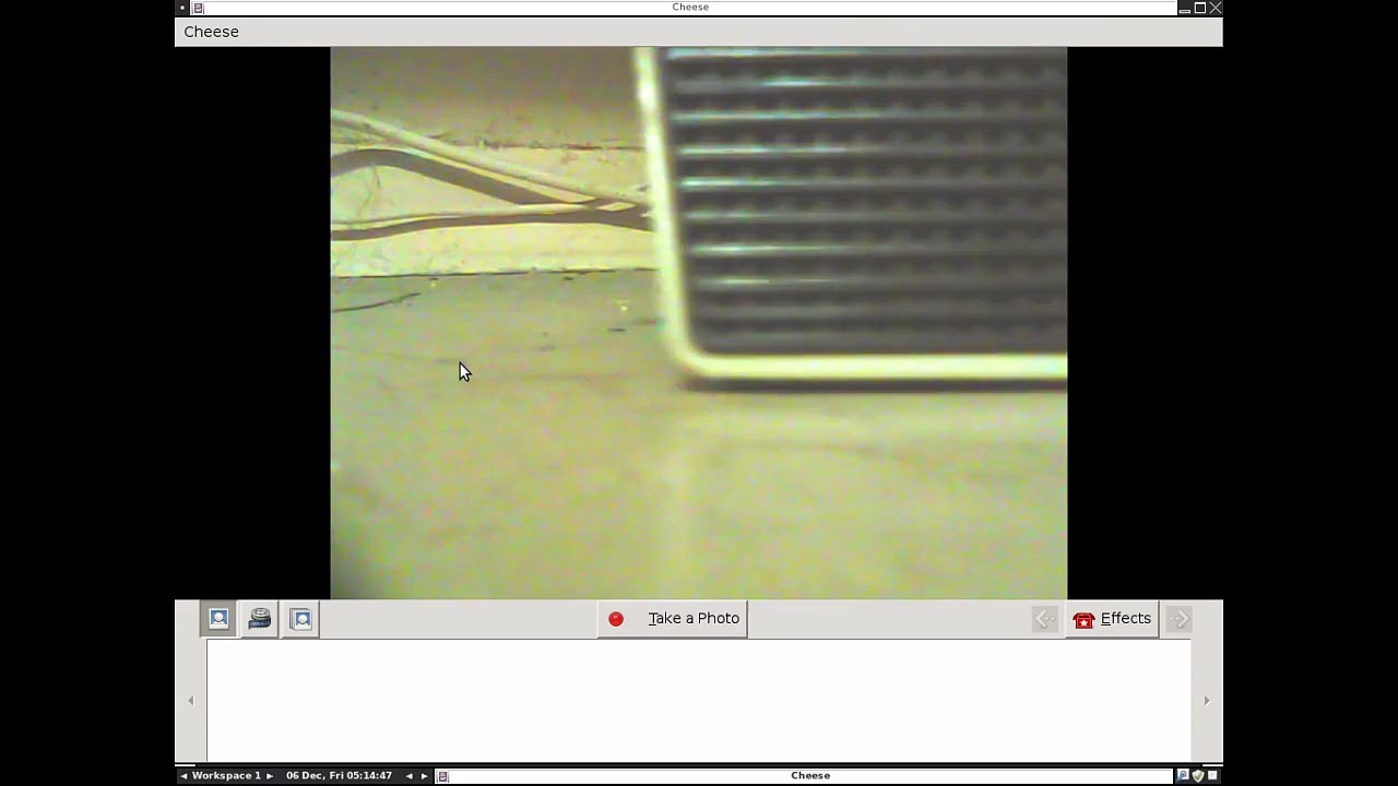 camera mounted to hard disk drive (silent edit) - speeded up, using weighted chopstick as the example