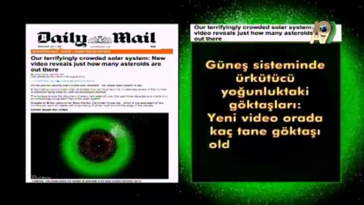 Dev bir astroid dünyanın çok yakınından geçmiştir, 2120 gibi daha büyük bir göktaşı dünya çarpacak ve kıyamet başlayacaktır.