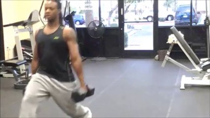 Julian Brown Pro Natural Bodybuilder Narrated High Volume Leg Workout
