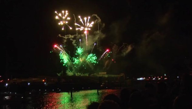 Parade et feu d'artifice de la Saint-Nicolas 2013 à Boulogne-sur-Mer