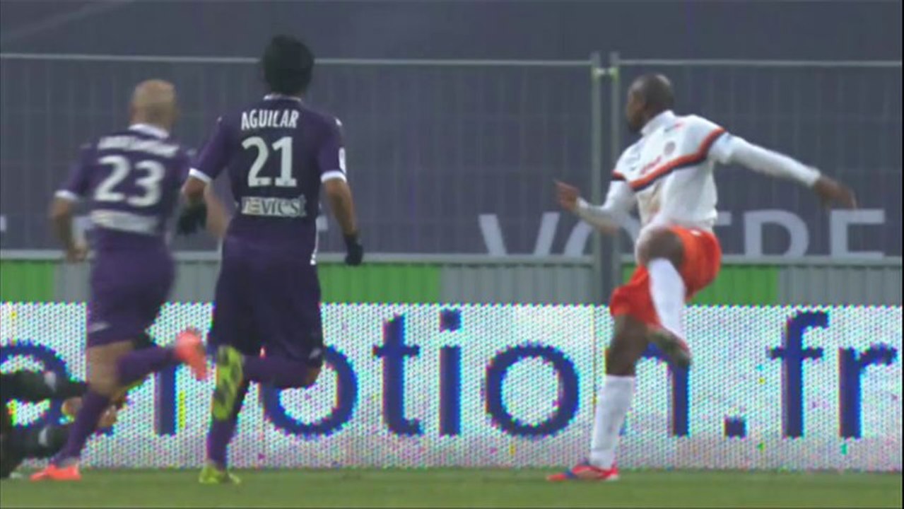 But Souleymane CAMARA (19ème) - Toulouse FC - Montpellier Hérault SC - (1-1) - 08/12/13 (TFC - MHSC)