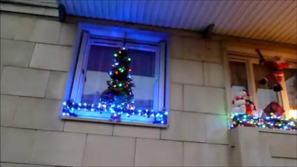 les décorations de nos fenétres pour noél 2013