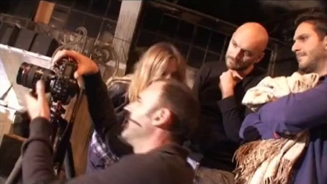 Isabel Canete for Luna Ad campaign (Autumn-Winter 2011) Behind the Scenes