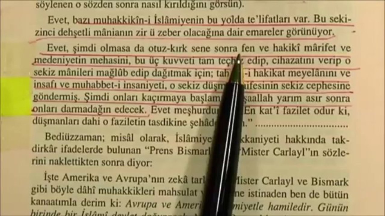 BEDİÜZZAMAN DİYOR Kİ _ MEHDİ VE TALEBELERİ 1980 DEN İTİBAREN FAALİYETTE OLACAKLAR