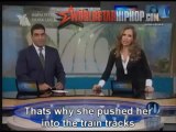 Girl Friend Pushed His Boyfriend in Front of Coming Train as A Suicide attempt