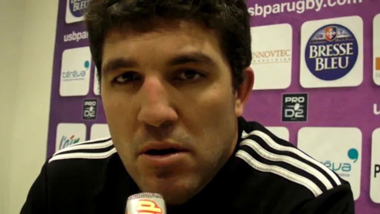 Rugby Pro D2 -Yoann Boulanger après USB - Colomiers - Première partie