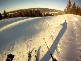 Descente du Mont Rond, le 7 decembre