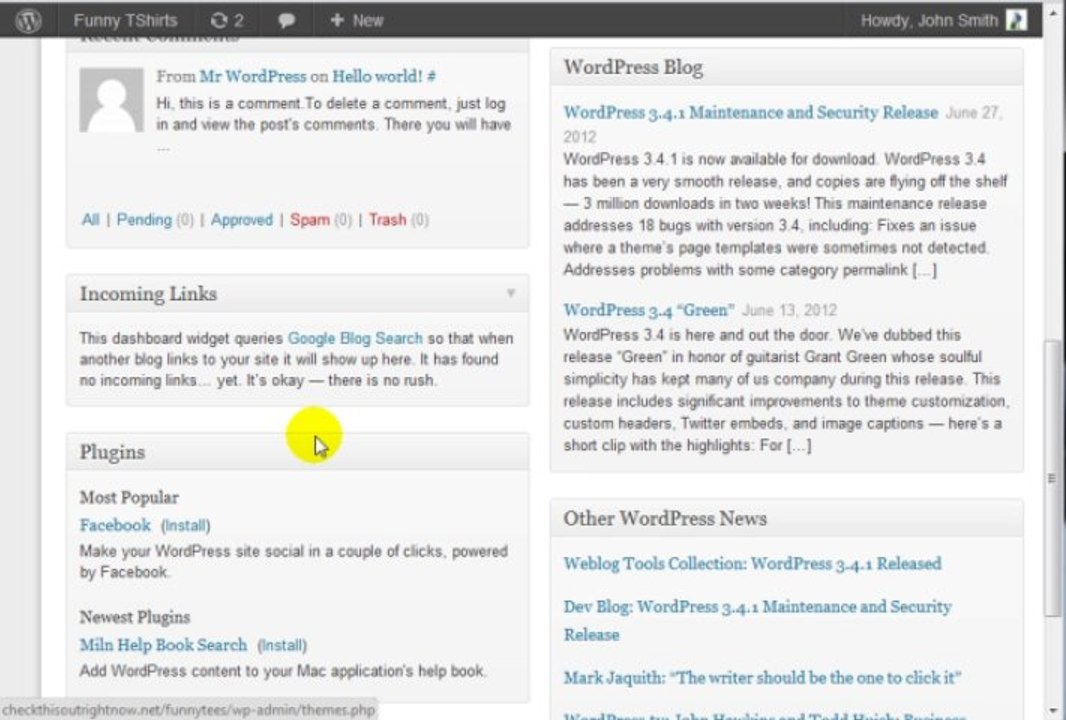How To Customize WordPress Dashboard