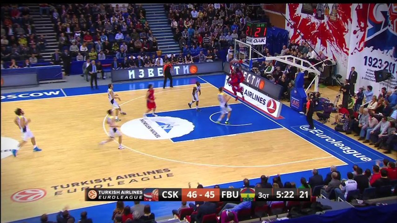 Play of the night: Jeremy Pargo & Sonny Weems, CSKA Moscow