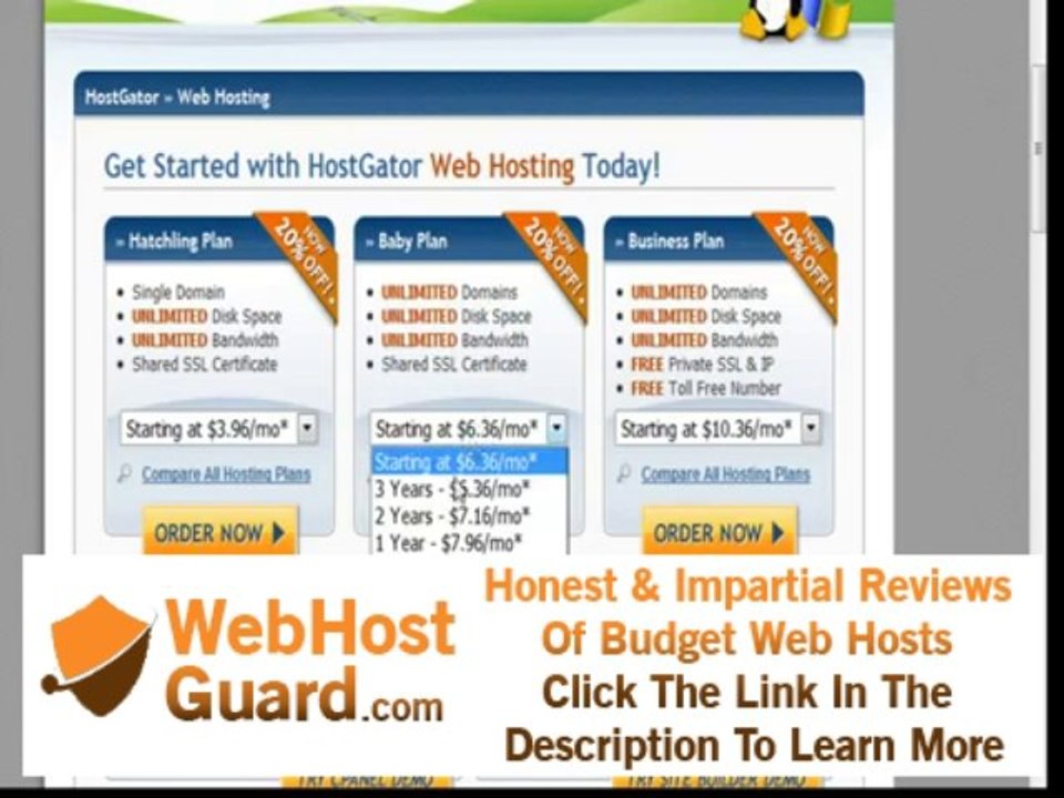 HOSTGATOR COUPON 2012