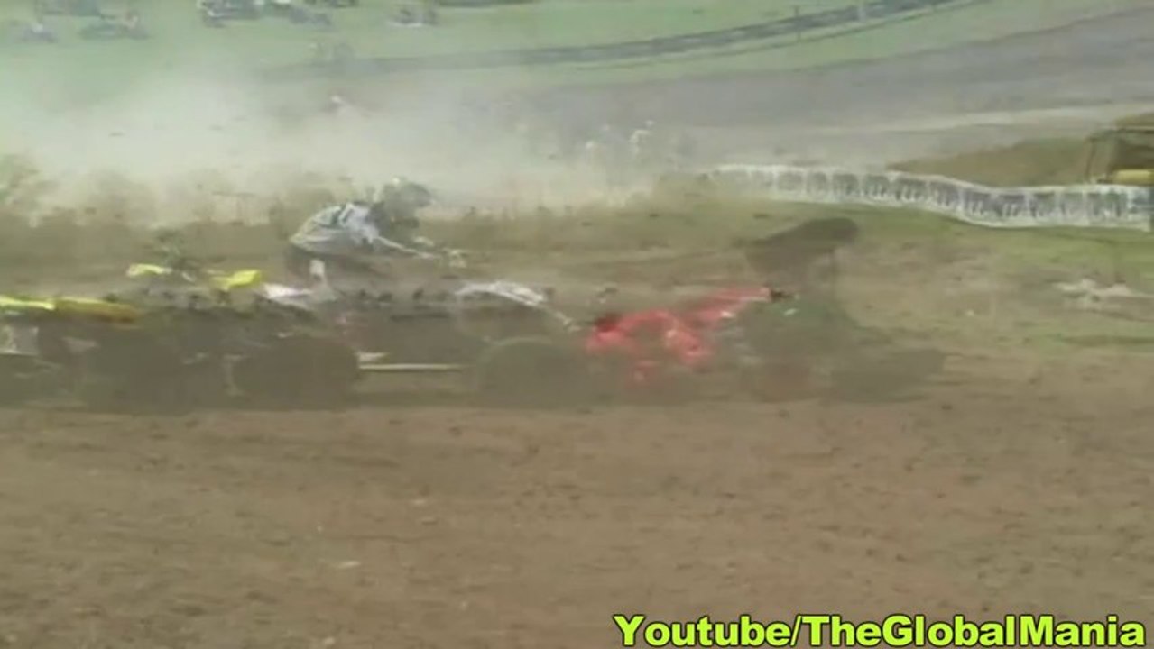 Epic Quad Race Faceplant