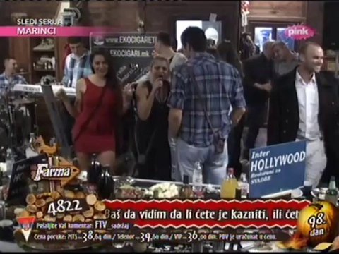 Jelena Jovanovic - Kunem ti se zivotom - farma 5 zurka - 98.dan