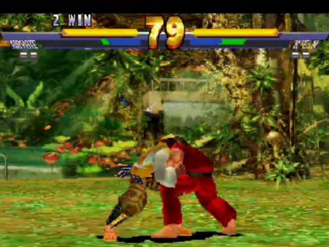 Street Fighter EX 2 Matches 1-7