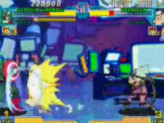 Marvel vs. Capcom - Avengers (Captain America & Hulk) Playthrough