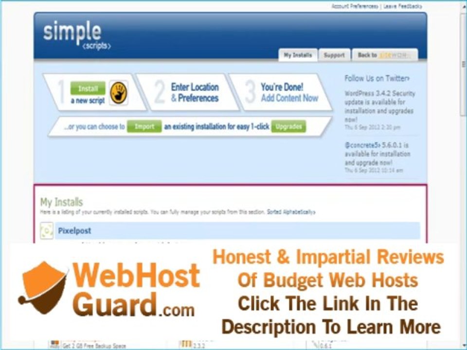 Pixelpost Installation on a Nexcess Hosting Account