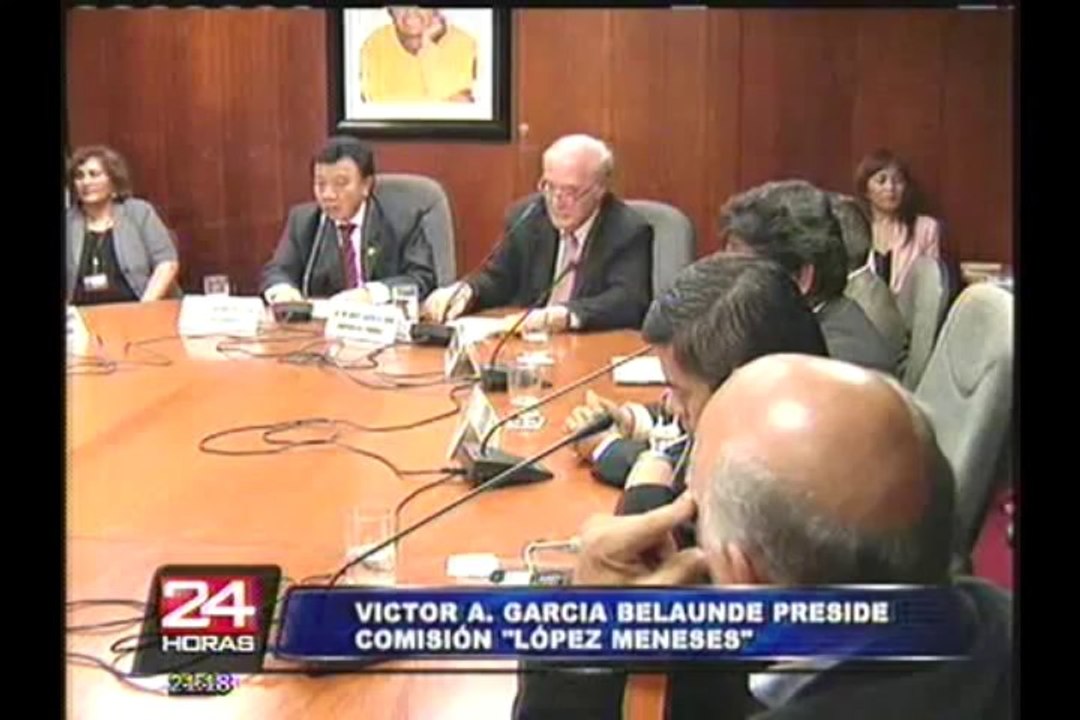 Víctor Andrés García Belaunde presidirá comisión sobre caso López Meneses