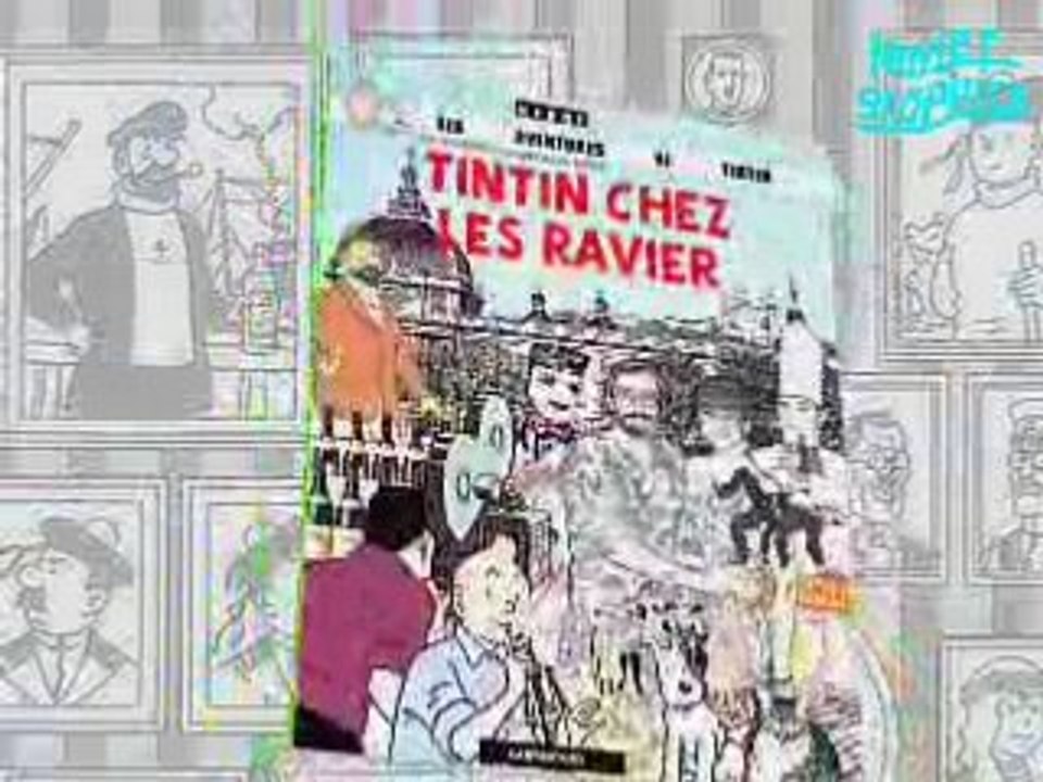 TINTIN CHEZ LES RAVIER