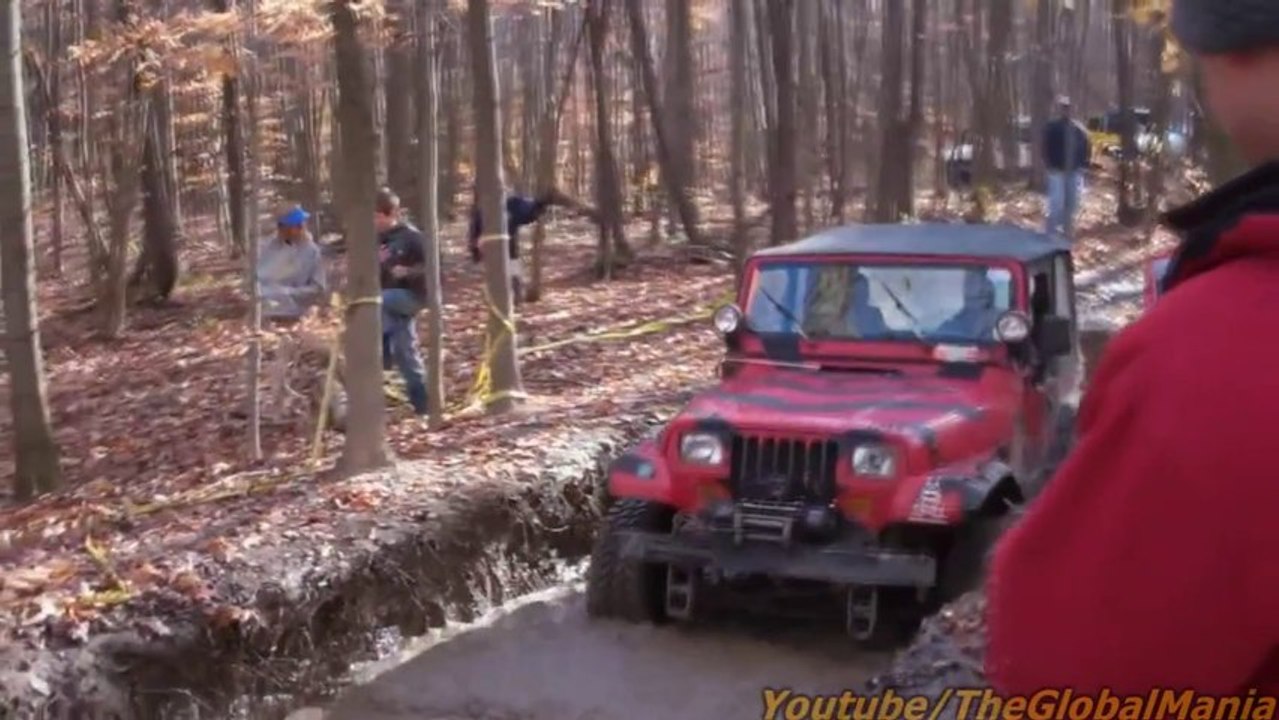 4x4 Jeep Offroading: The Deep Water Test HD