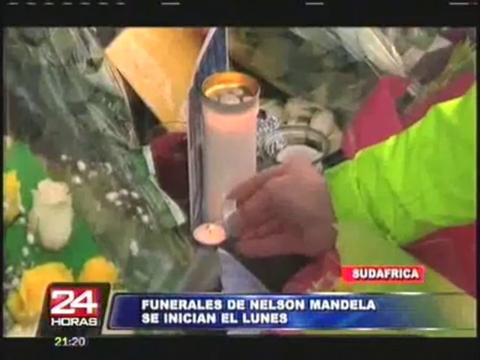 Miles de sudafricanos rindieron homenaje al fallecido Nelson Mandela