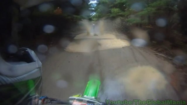 Go Pro HD Dirtbike Helmet Cam Rallying + Crash