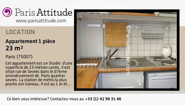 Appartement Studio à louer - Ecole Militaire/Unesco, Paris - Ref. 4583