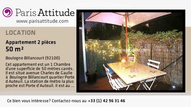 Appartement 1 Chambre à louer - Boulogne Billancourt, Boulogne Billancourt - Ref. 3312