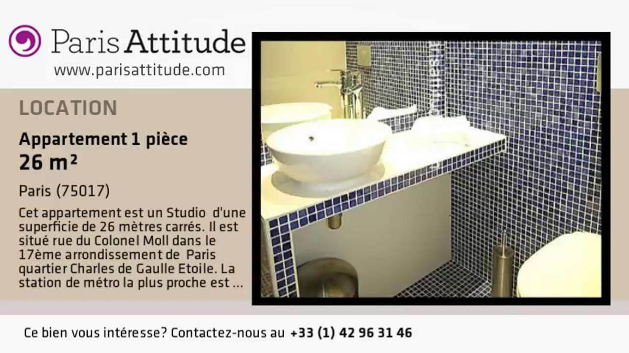 Appartement Studio à louer - Arc de Triomphe, Paris - Ref. 3137
