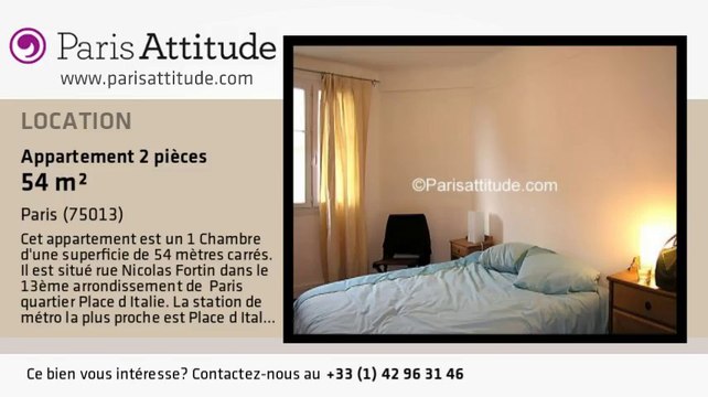 Appartement 1 Chambre à louer - Place d'Italie, Paris - Ref. 2529