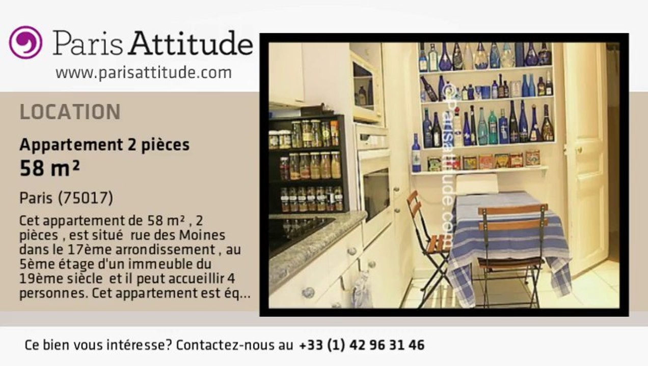 Appartement 1 Chambre à louer - Batignolles, Paris - Ref. 6667