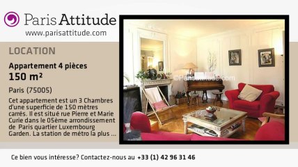 Appartement 3 Chambres à louer - Panthéon/Sorbonne, Paris - Ref. 3341