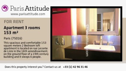 2 Bedroom Apartment for rent - Mirabeau, Paris - Ref. 4667