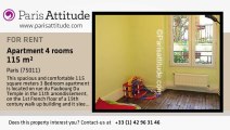 3 Bedroom Apartment for rent - République, Paris - Ref. 3020