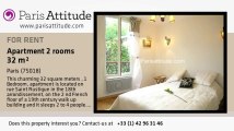 1 Bedroom Apartment for rent - Sacré Cœur, Paris - Ref. 6440