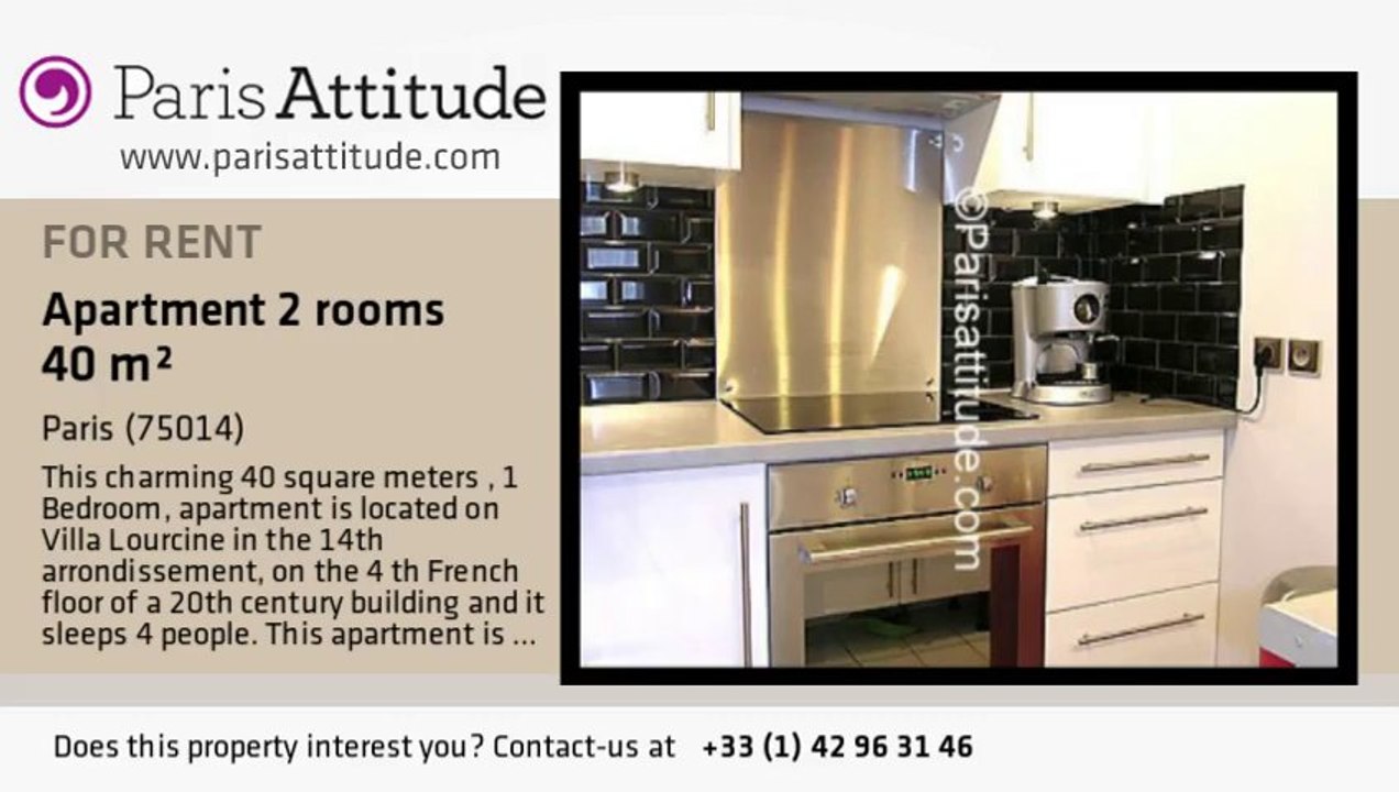 1 Bedroom Apartment for rent - Denfert Rochereau, Paris - Ref. 7671