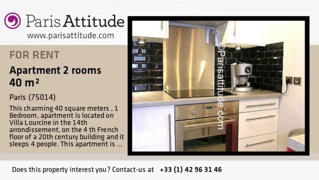 1 Bedroom Apartment for rent - Denfert Rochereau, Paris - Ref. 7671