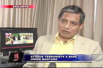 Exclusivo: Sendero ataca base antiterrorista Unión Mantaro en Junín