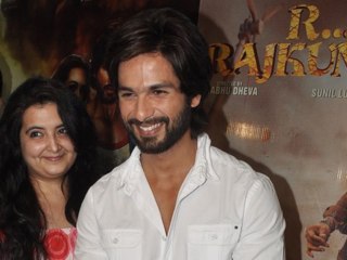 Shahid Kapoor At Special Screening Of R Rajkumar