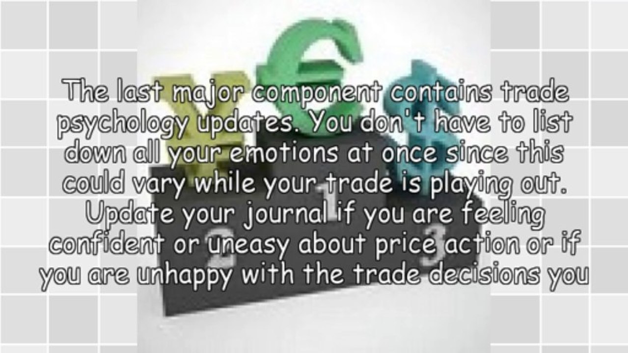 4 Parts Of A Complete Trading Journal