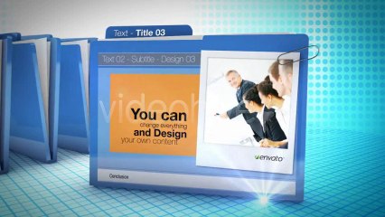 3D Folders Corporate Presentation - After Effects Template