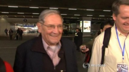 85 yr old war vet released from North Korea