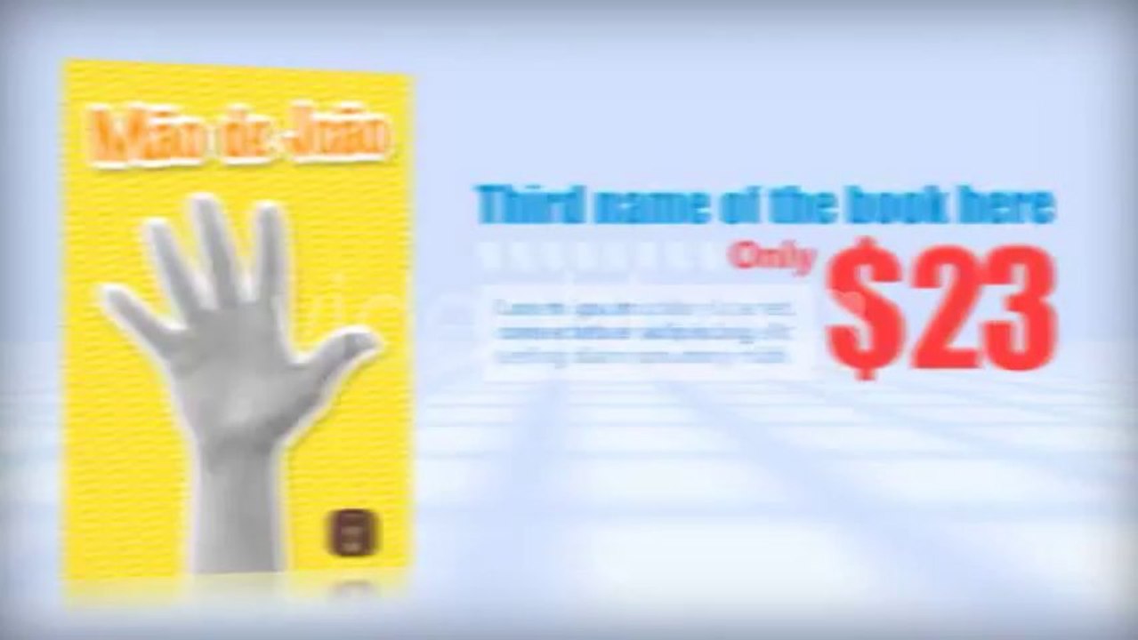 Release Books 3d - After Effects Template
