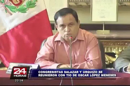 Primo de López Meneses visitó a congresistas Salazar y Urquizo