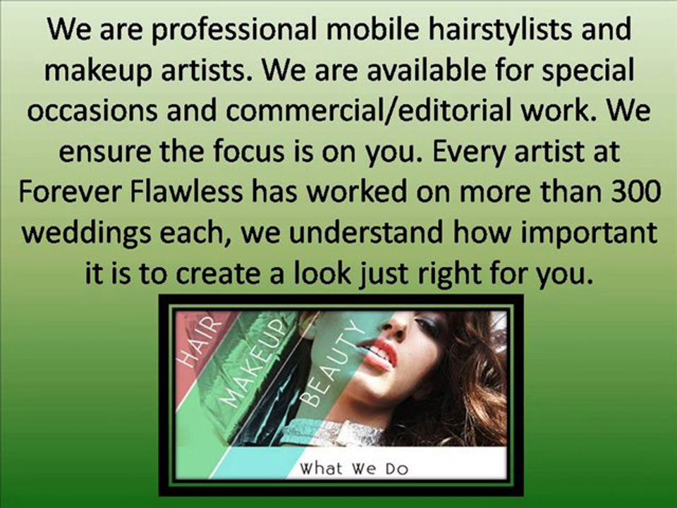 Hair and Makeup Artist Melbourne