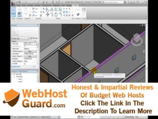 Revit Architecture 2011 Tutorial - Performing a Reconcile Hosting Check