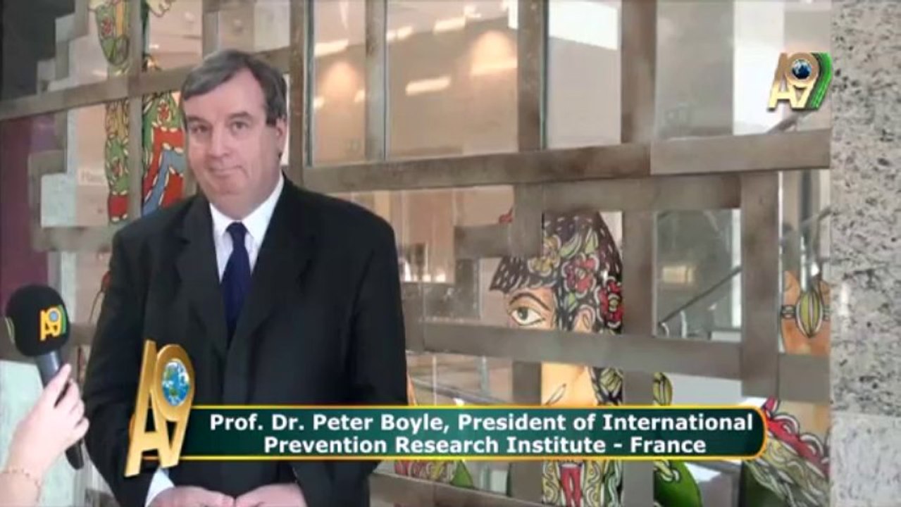 Prof. Dr. Peter Boyle, President of International Prevention Research Institute, France
