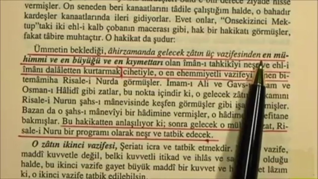 BEDİÜZZAMAN DİYOR Kİ : MEHDİ İMAN HAKİKATLERİNİ TEKNOLOJİNİN TÜM İMKANLARIYLA ANLATACAK