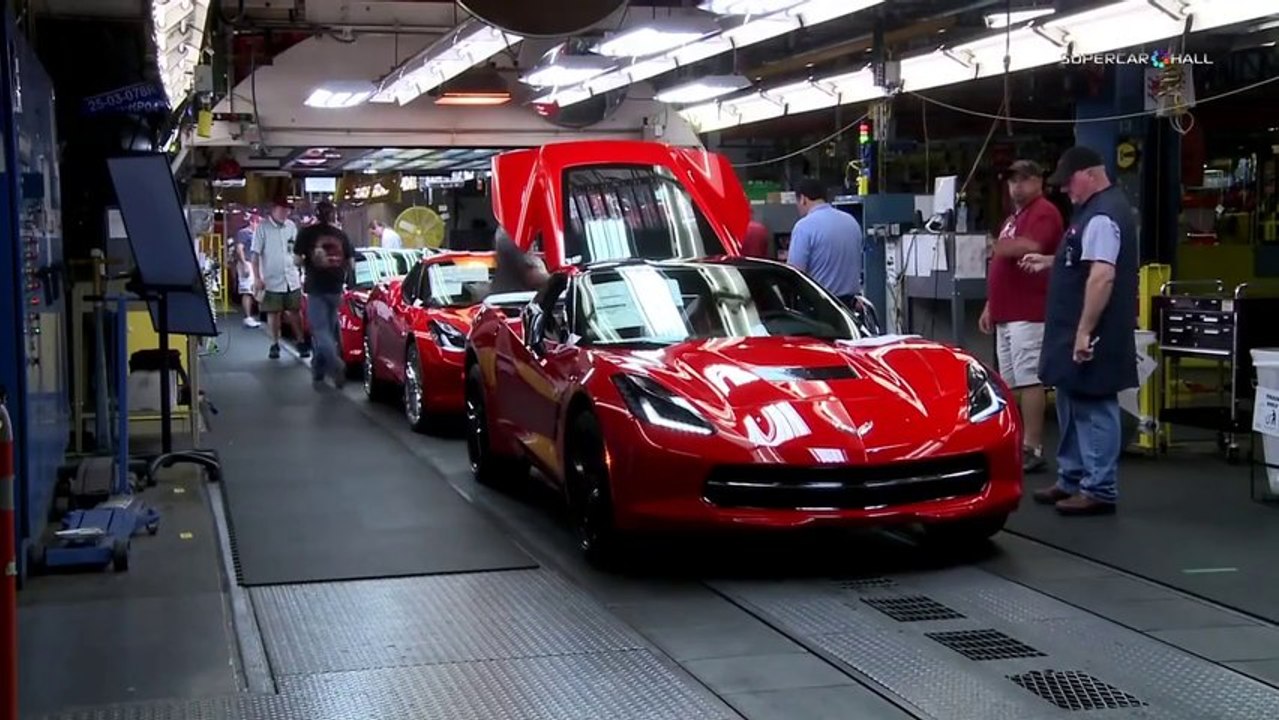 2014 Chevrolet Corvette STINGRAY ASSEMBLY PLANT !!